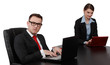 © Provisualstock.com - Young Business Couple on Laptops