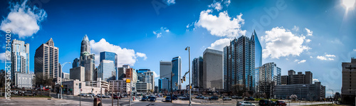 Fotografía Skyline of Uptown Charlotte, North Carolina.