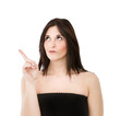 © Garrincha - italian woman showing with finger