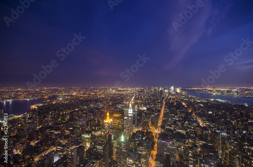 Plakat na papierze fotorealistycznym Południowy manhattan