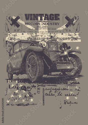vintage-samochod-z-i-polowy-xx-wieku