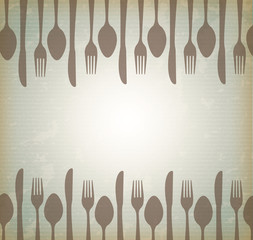 Wall Mural - Cutlery