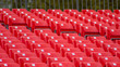 Rote Stadionsitze