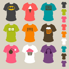 Set t-shirt fashion