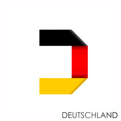 Wall Mural - Deutschland Logo