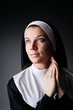 © Elnur - Young nun in religious concept