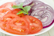 Simple Tomato and Red Onion Salad