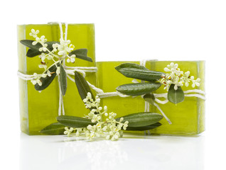 Wall Mural - olive soap