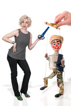 Woman And Marionette