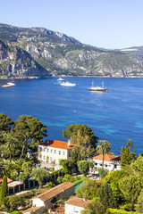 Wall Mural - Aerial view of Saint Jean Cap Ferrat, South of France