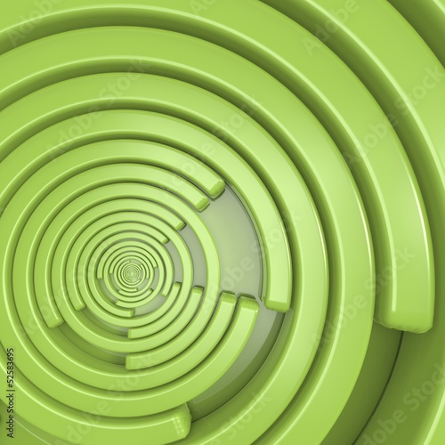 Board z aluminiowym obramowaniem Abstrakcyjne tło z elementami spiralnymi
