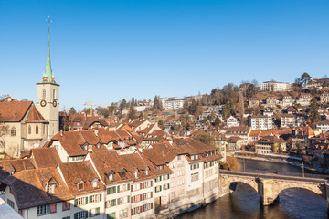 Sticker - Houses in the City of Bern, Swiss