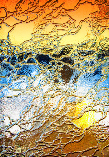 Naklejka na kafelki glass texture