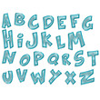 © Paulista - transparent alphabet