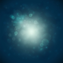 Wall Mural - abstract shiny background with defocused lights - eps10