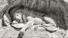 Dying Lion Monument In Lucerne