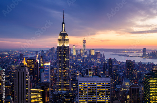 Foto-Schiebegardine mit Schienensystem - New York City (von Mihai Simonia)