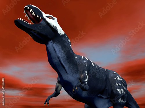 Naklejka samoprzylepna Dinozaur drapieżny