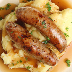 Canvas Print - Bangers and Mash