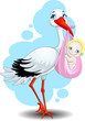 the stork brings the child