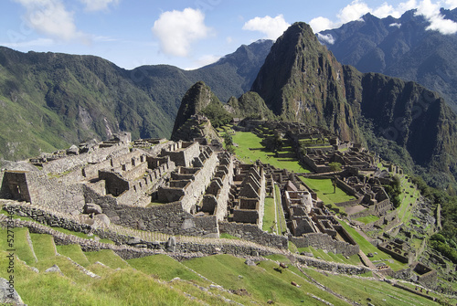 Obraz na płótnie canvas Typowy widok Machu Picchu