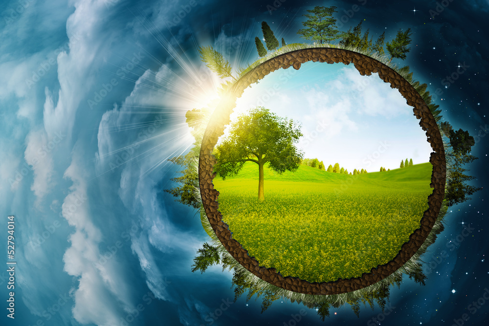 Infinity inside, abstract environmental backgrounds Stock Photo | Adobe ...