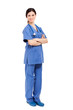 © Minerva Studio - Full length portrait of a nurse