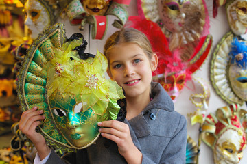 Carnival in Venice. Italy