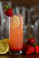 Poster - strawberry lemonade