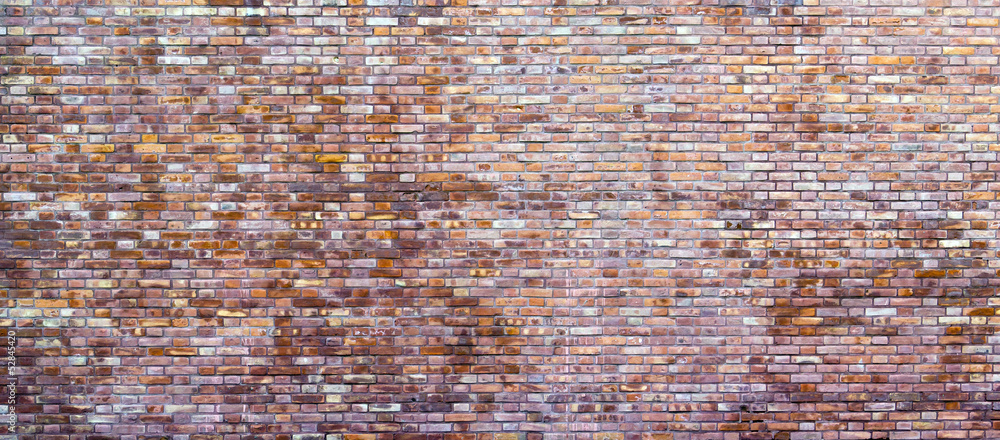 Background of brick wall texture - obrazy, fototapety, plakaty 