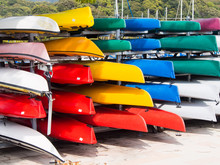 Colorful Kayaks For Rent