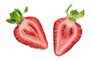 Poster - Strawberry Cut in Half