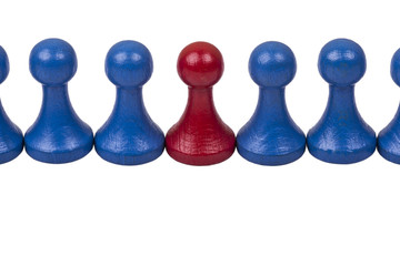 pawns in a row