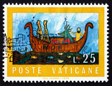 Postage Stamp Vatican 1974 Noah's Ark