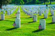 Arlington National Cemetery In Memorial Day
