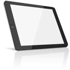 Canvas Print - tablet with blank screen