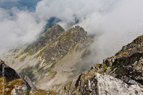 Board z aluminiowym obramowaniem Tatry kościelec