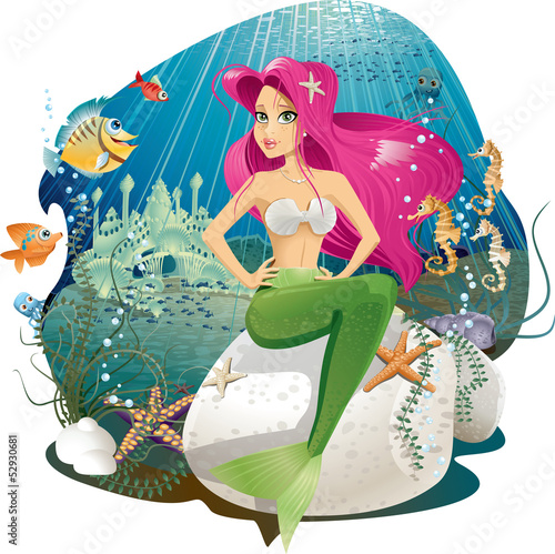 Fototapeta dla dzieci Mermaid World