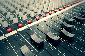 Audio Console.