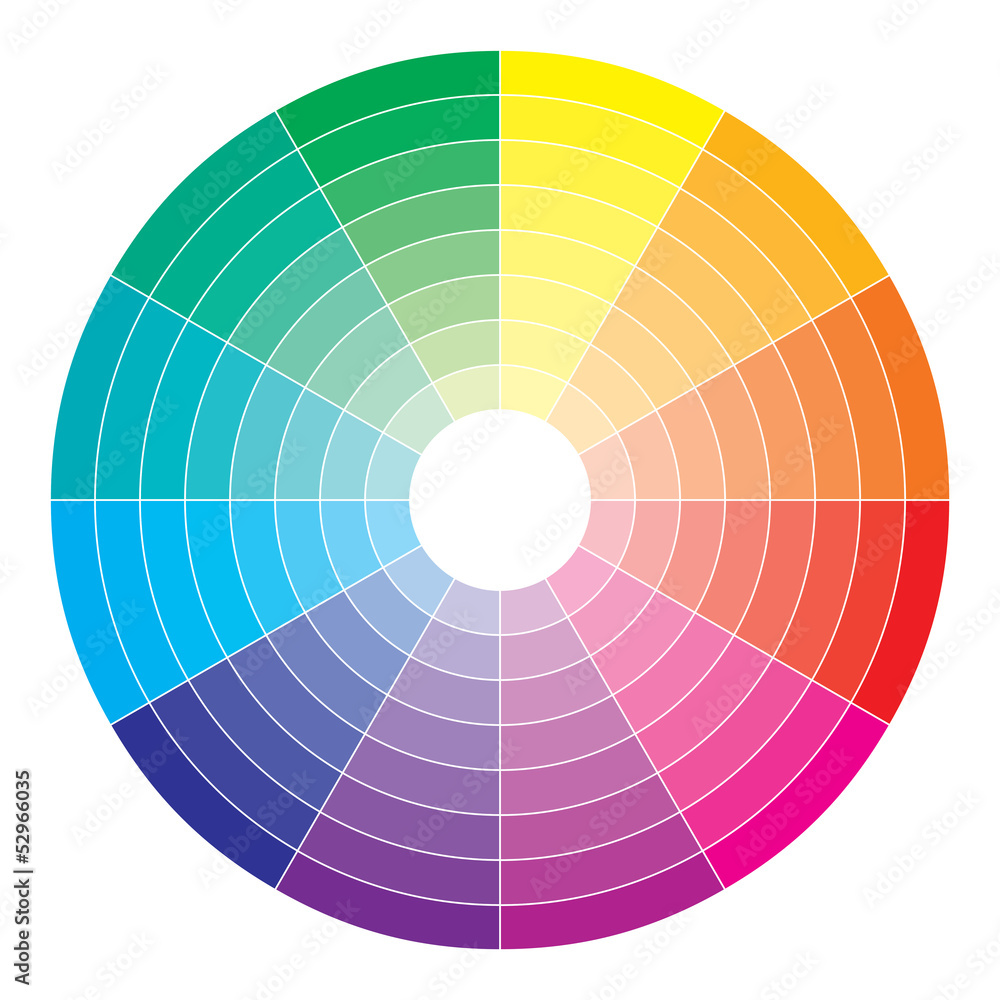 Spektrum kolorów, abstrakcja, kolorowy diagram tło - obrazy, fototapety, plakaty 