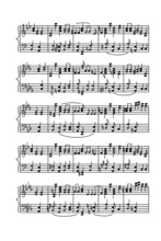 Sheet Of Music Stave Notes