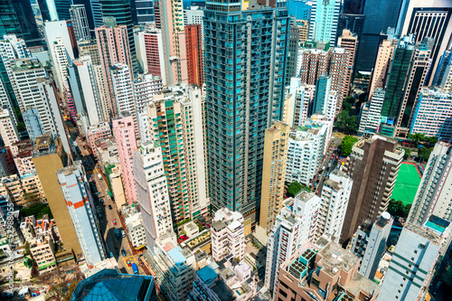 Board z aluminiowym obramowaniem Hongkong.