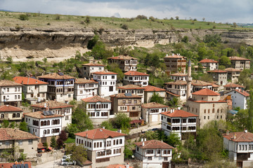 Wall Mural - Traditional Ottoman Houses in Safranbolu