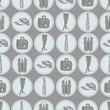 © paw - Seamless pattern hipster style various accessories