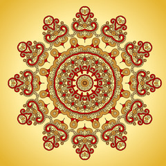 Aufkleber - Vector Round Decorative Design Element