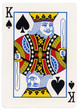 Playing Card - King of Spades
