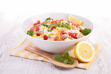 Sticker - rice salad