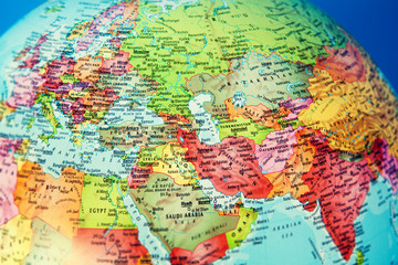 globe map