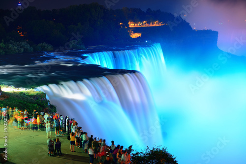 Fotoboard na płycie Niagara spada w kolorach