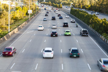 Busy highway